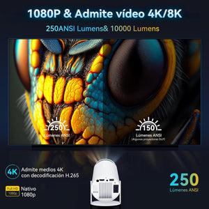 Tu Cine en Casa, en Cualquier Lugar – Mini Proyector 4K PRO