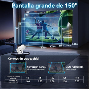 Tu Cine en Casa, en Cualquier Lugar – Mini Proyector 4K PRO