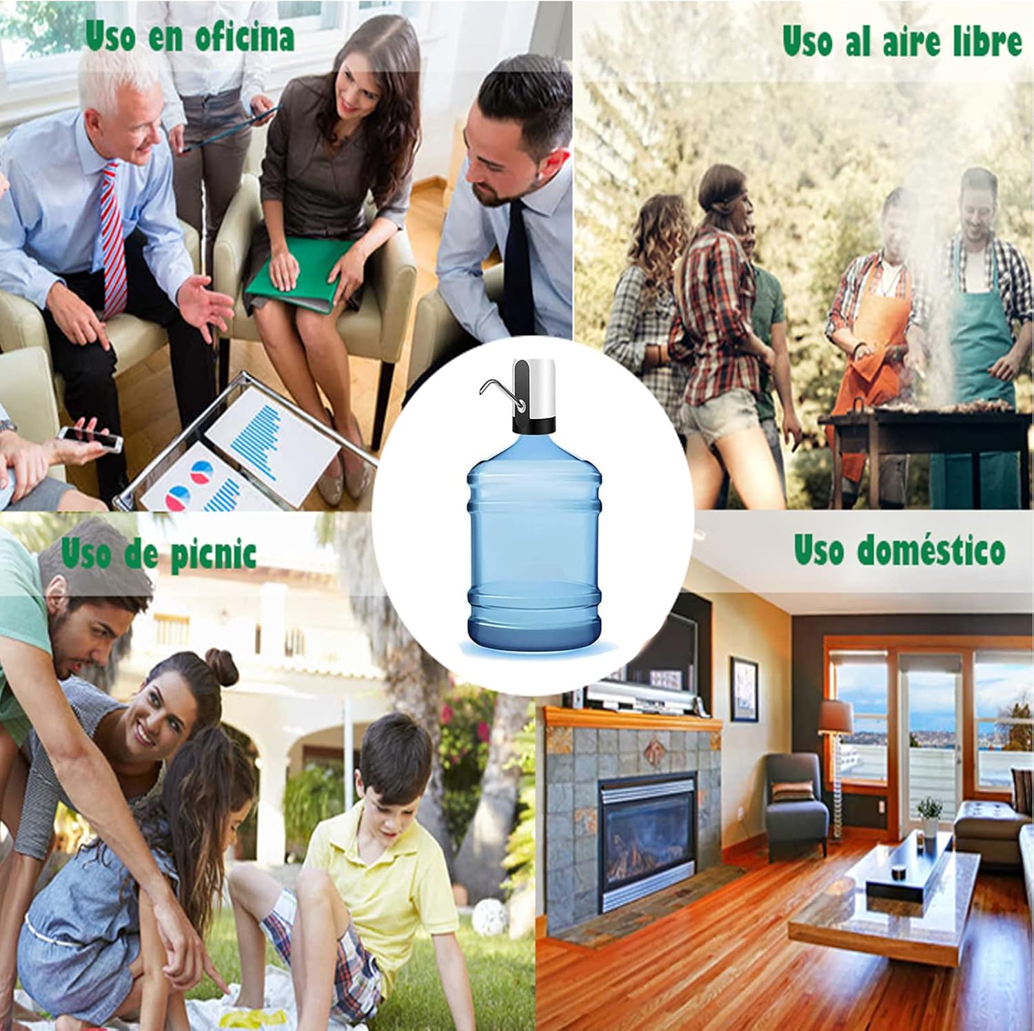 Agua Fresca y Limpia al Instante, con un Solo Toque💧