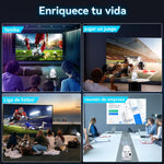Tu Cine en Casa, en Cualquier Lugar – Mini Proyector 4K PRO