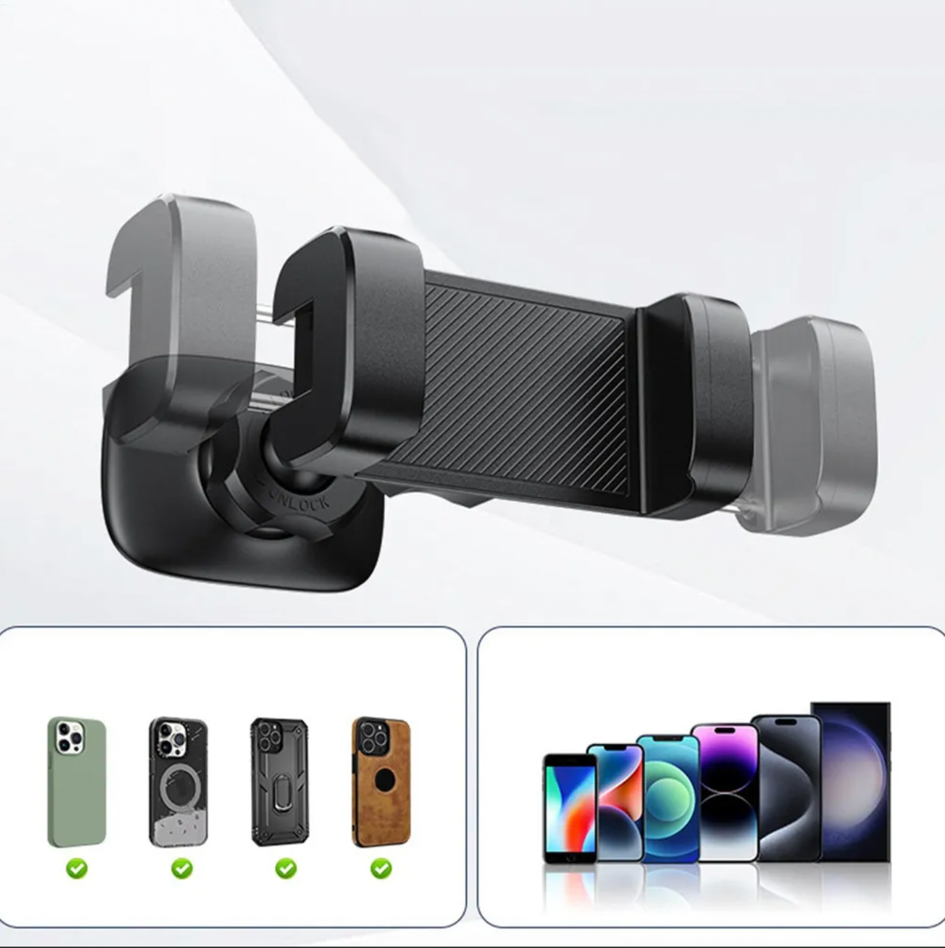 El soporte magnético más versátil, discreto y resistente del mercado.⚡️