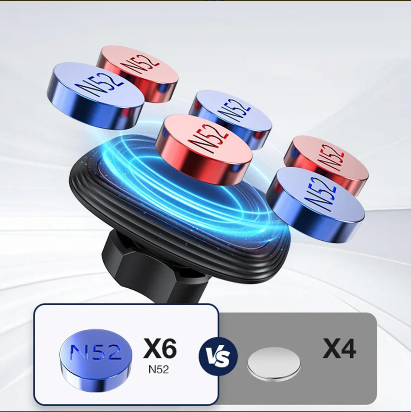 El soporte magnético más versátil, discreto y resistente del mercado.⚡️