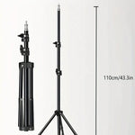 Trípode + Aro de Luz 10” + Control Remoto - Gadgethi