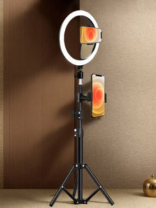 Trípode + Aro de Luz 10” + Control Remoto - Gadgethi