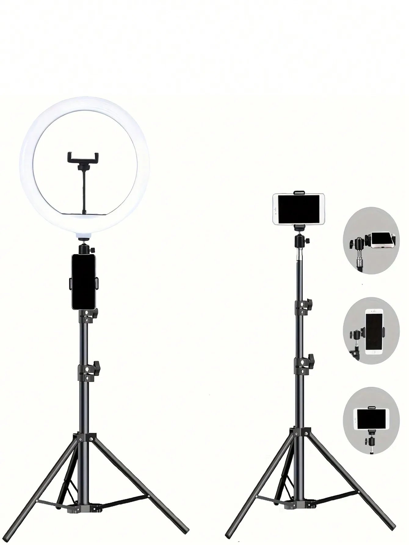 Trípode + Aro de Luz 10” + Control Remoto - Gadgethi