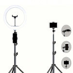 Trípode + Aro de Luz 10” + Control Remoto - Gadgethi