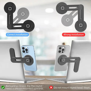 Soporte magnético para teléfono portátil